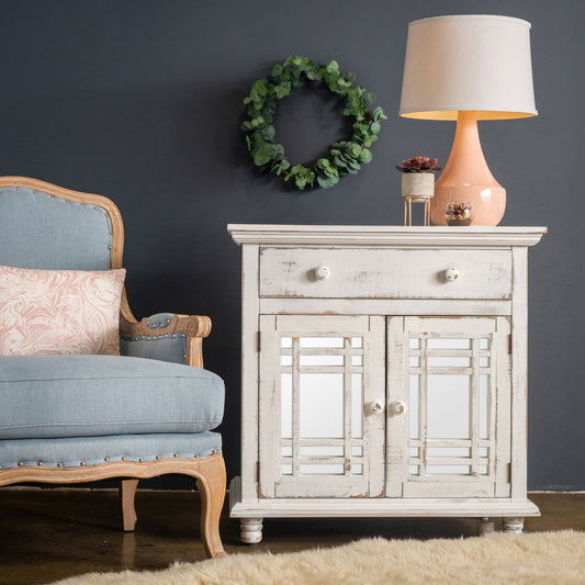 Sergio - Accent Chest (White)