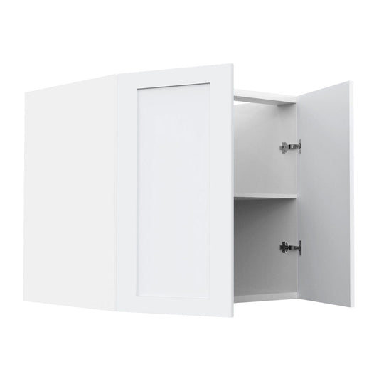 RTA - White Shaker - Full Height Double Door Base Cabinets | 33"W x 34.5"H x 24"D