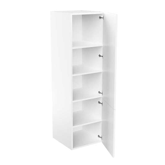 RTA - White Shaker - Single Door Tall Cabinets | 24"W x 84"H x 24"D