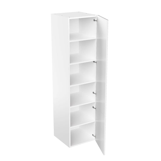 RTA - White Shaker - Single Door Tall Cabinets | 24"W x 96"H x 24"D
