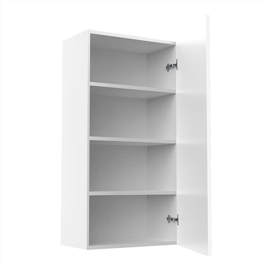 RTA - White Shaker - Single Door Wall Cabinets | 21"W x 42"H x 12"D