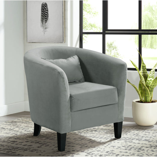 Stanton Chair Mercer Gun Metal