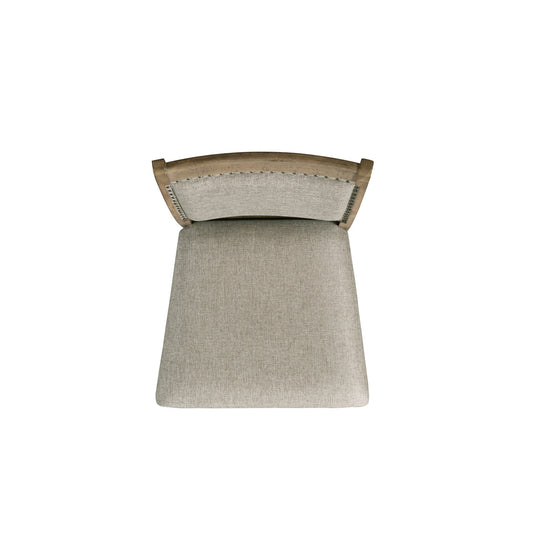 Stone Counter Fabric Swirl Back Side Chair Grey (2 Per Pack)