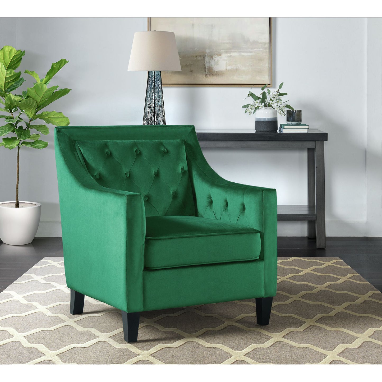 Tiffany 16042 Chair Broadway Emerald Without Nail