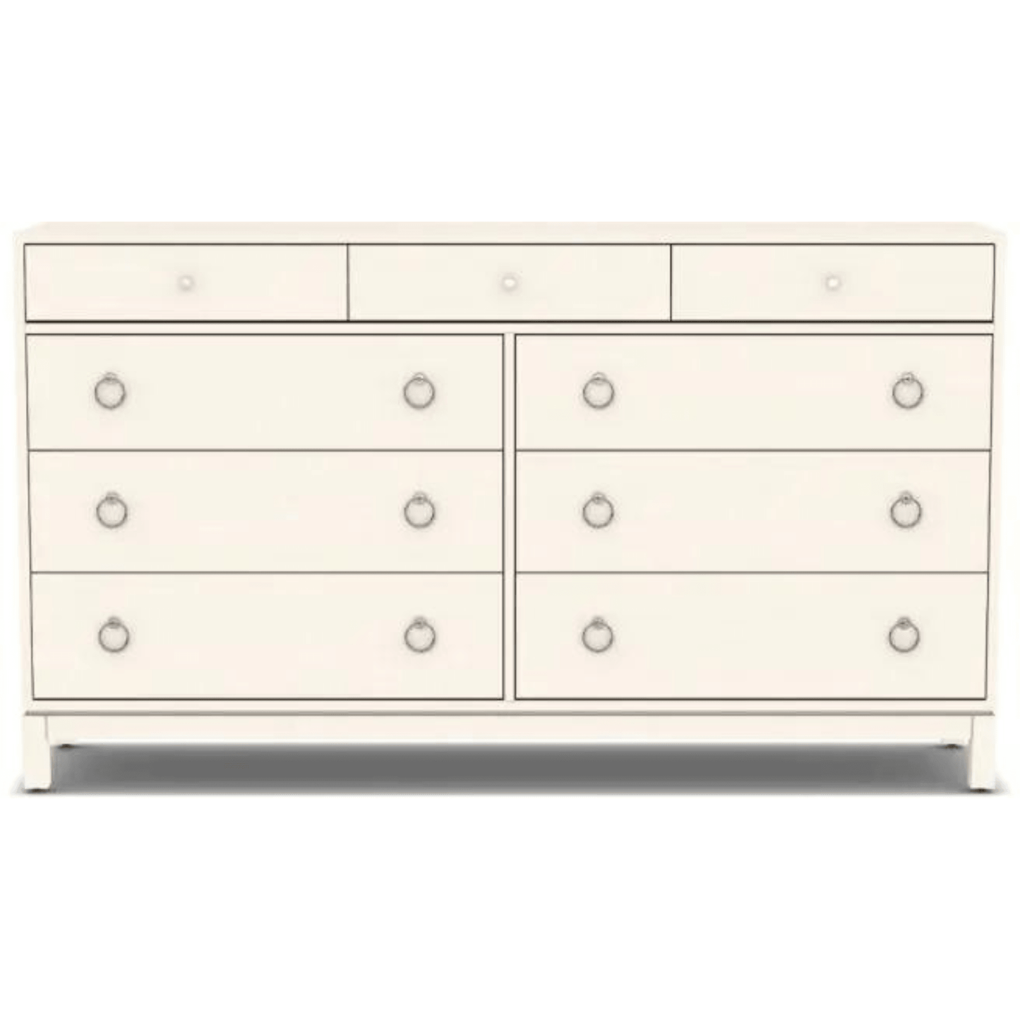Tomlin Nine Drawer Dresser - Sea Green Designs