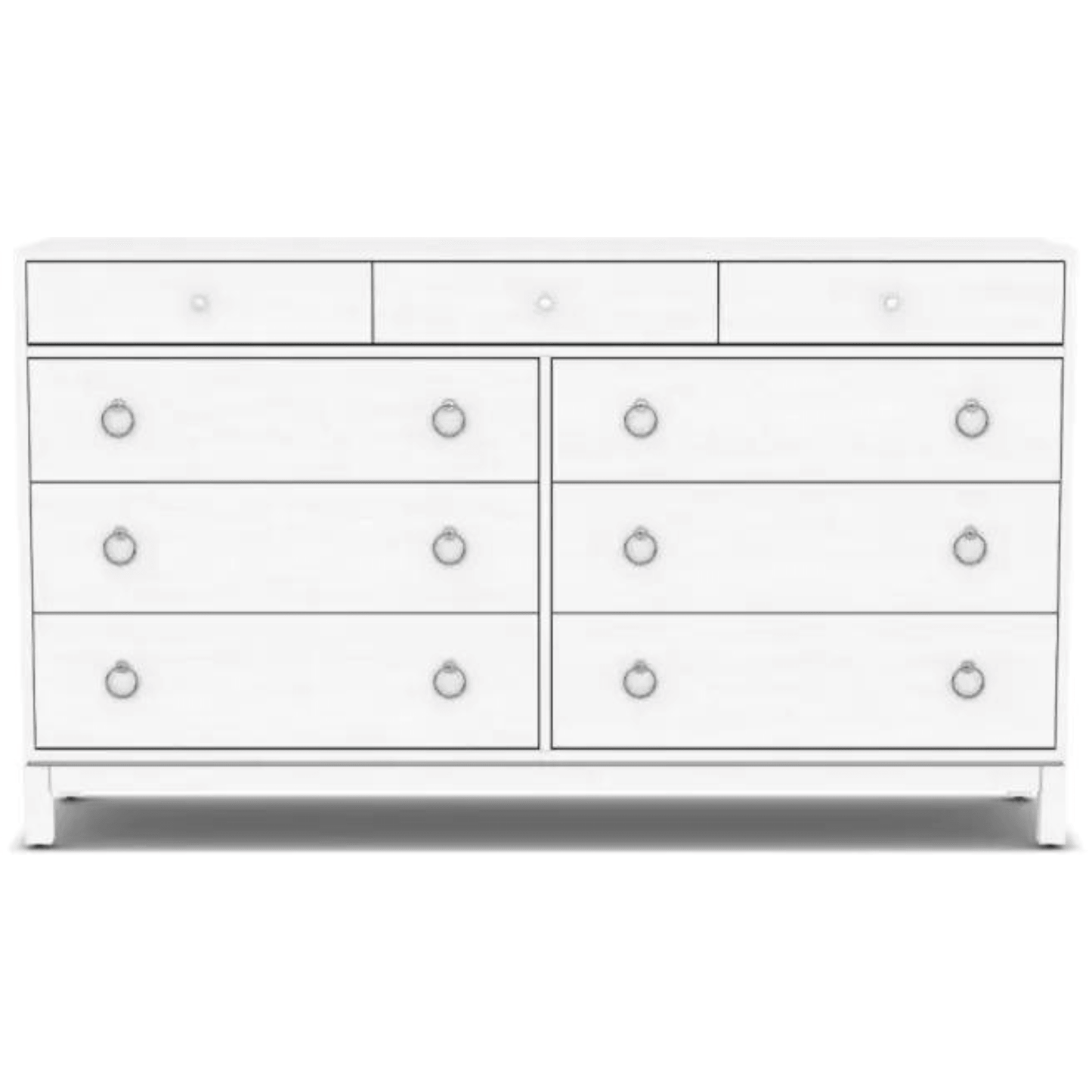 Tomlin Nine Drawer Dresser - Sea Green Designs