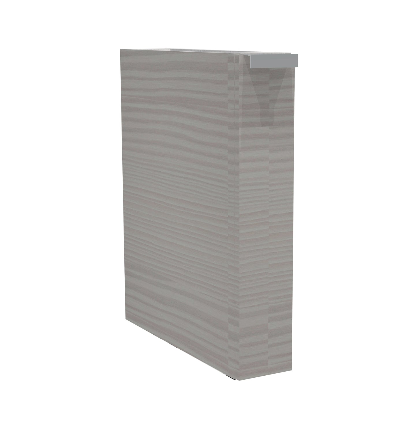 RTA - Pale Pine - Base Spice Rack Cabinet | 9"W x 34.5"H x 24"D