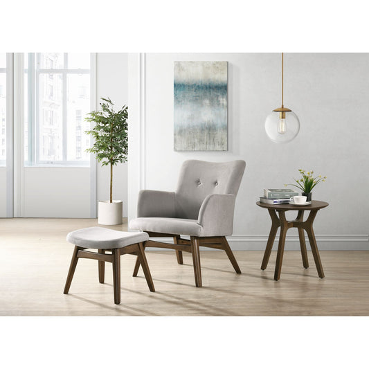 Walton Chair & Ottoman In Sanger FG22616-14 Rhino