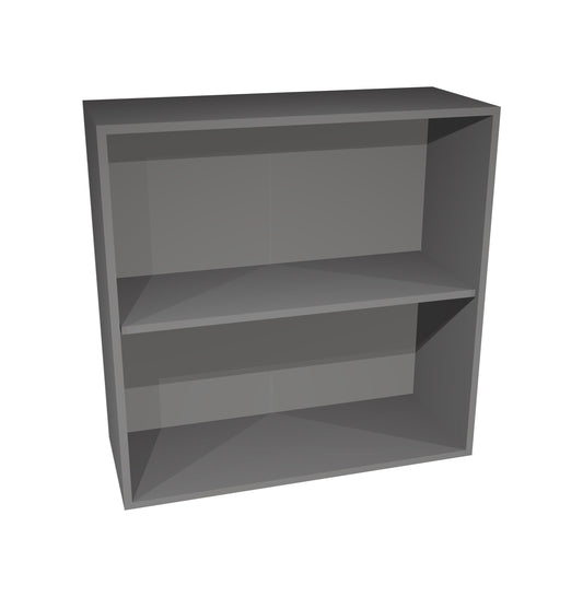 RTA - Grey Shaker - Wall Open Cabinet | 30"W x 30"H x 12"D