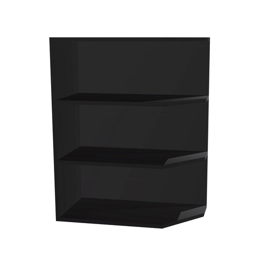 RTA - Lacquer Grey - Base End Shelf Cabinet | 12"W x 30"H x 12"D