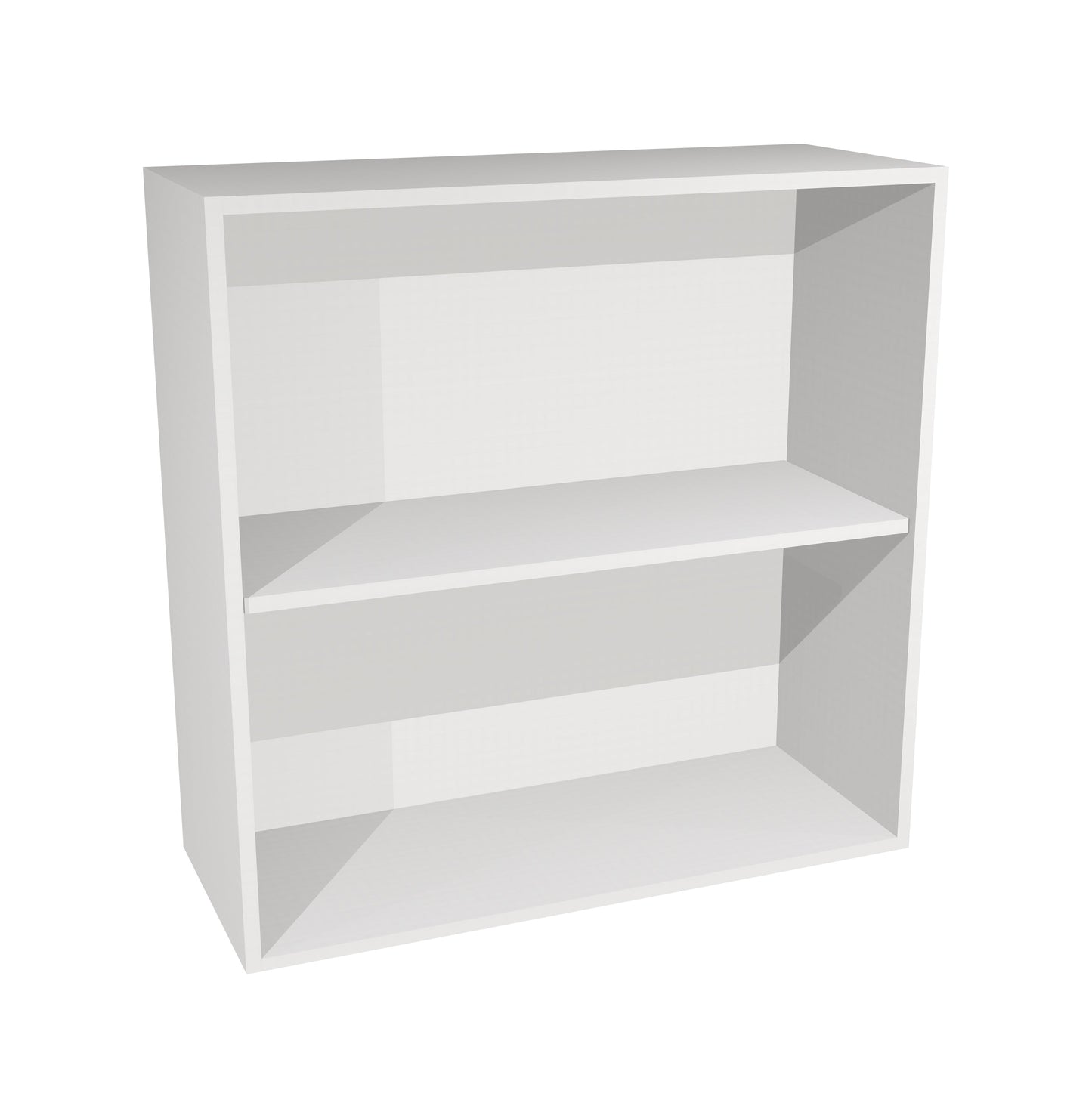 RTA - Lacquer White - Wall Open Cabinet | 30"W x 30"H x 12"D